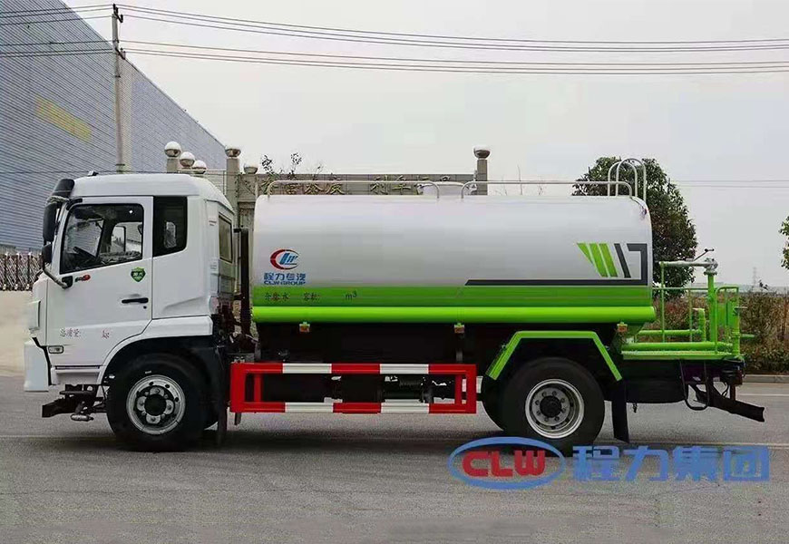 東風福瑞卡F9國六12方灑水車側面圖